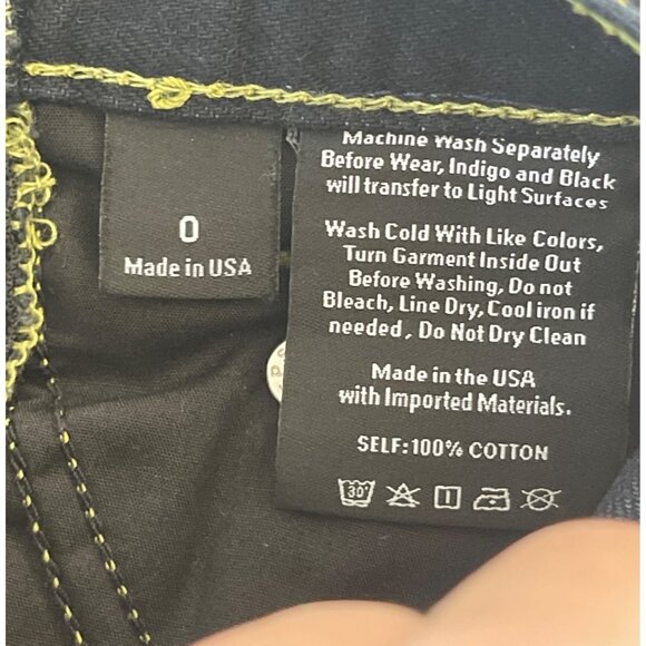 Proenza Schouler White Label Denim Mini Skirt Indigo Size 0 - Picture 9 of 11